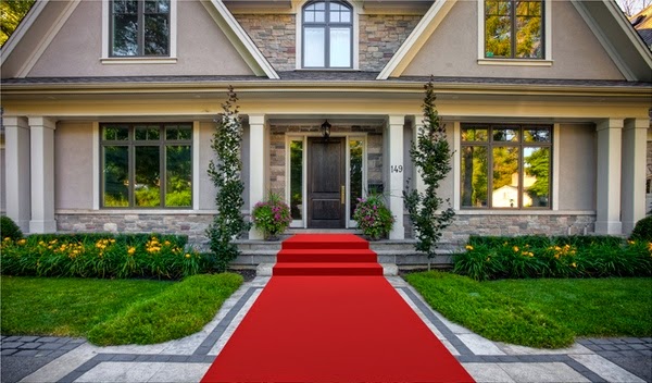 Stylish Red Carpet to Welcome Guests