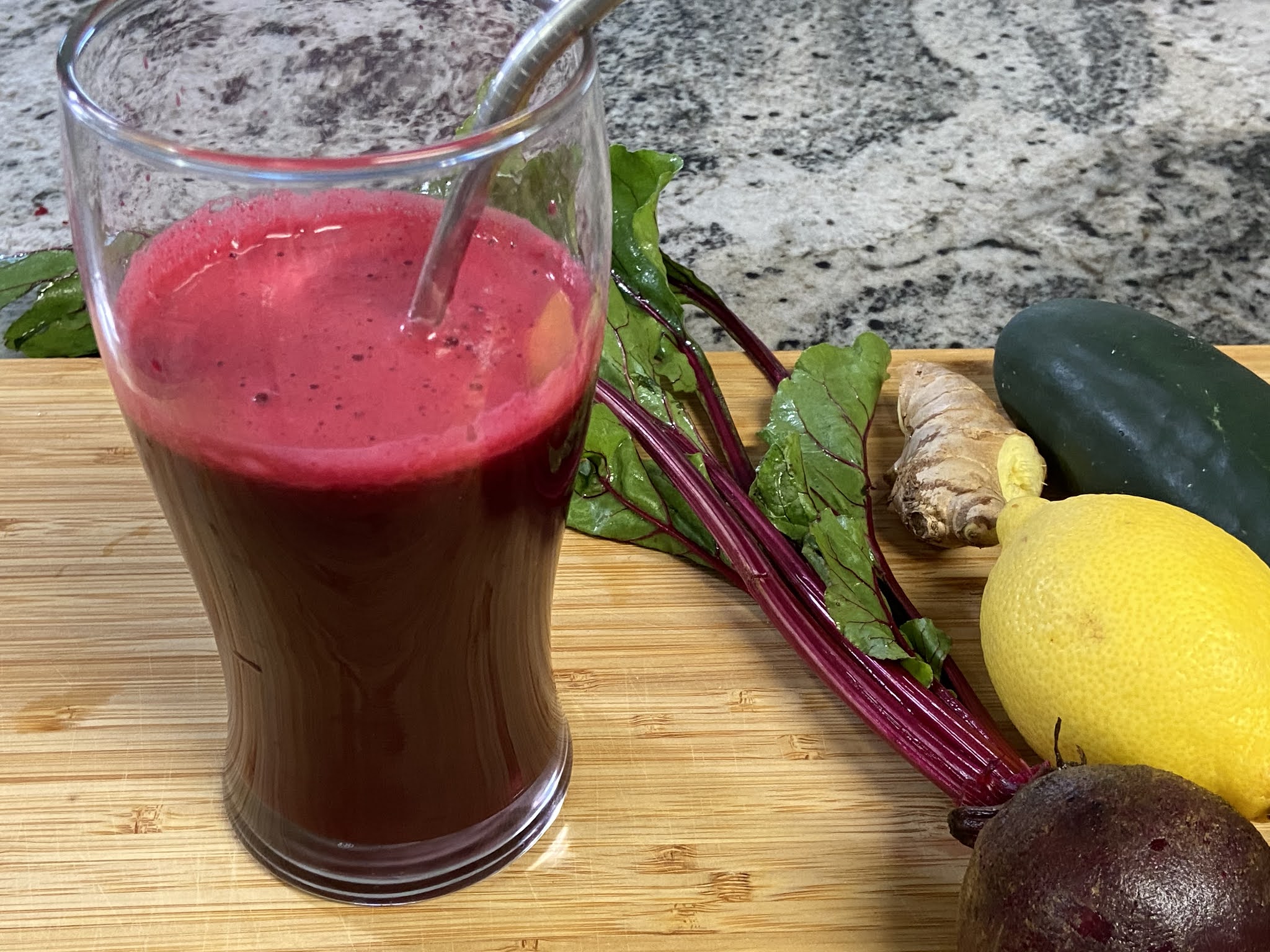 Beetroot Cucumber Lemon Ginger juice recipe Beetroot juice with cucumb...