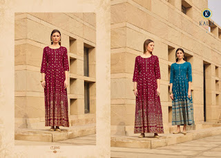 Kalki Womaniya Vol 2 long Gown Type kurtis Collection