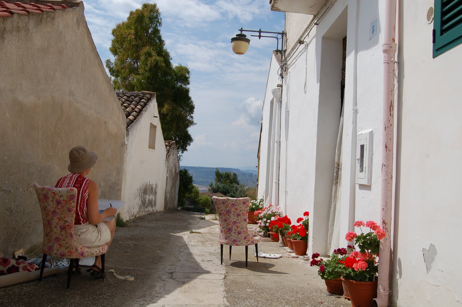tra cielo e mandarini Molto Brava Anne. Una pittrice scozzese tra le