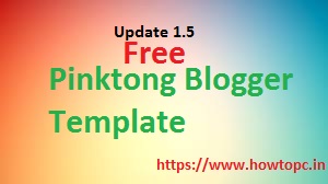 [update] pinktong v1.5 blogger template