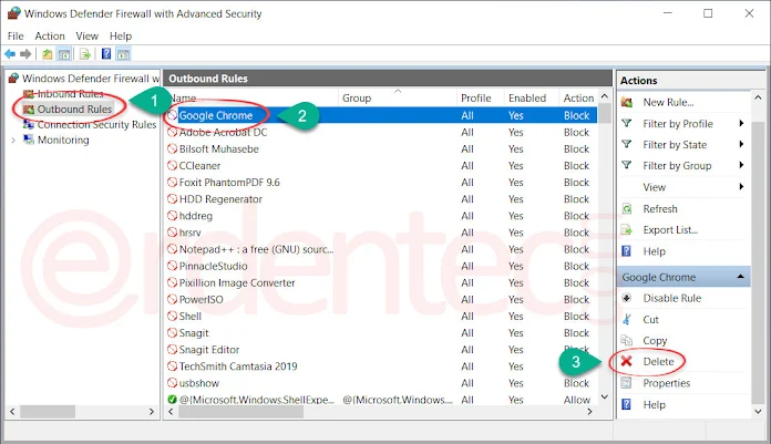 Unblocking a Program's Internet Access