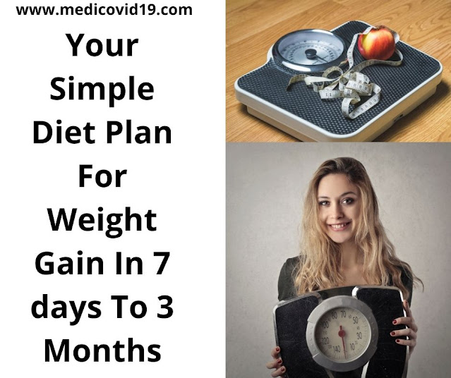 Your Simple Diet Plan For Weight Gain In 7 Days To 3 Months Your Simple Diet Plan For Weight Gain In 7 Days To 3 Months