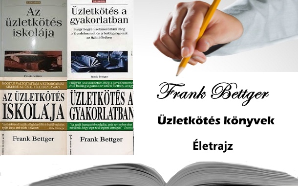 Frank Bettger üzletkötés könyvek, életrajz