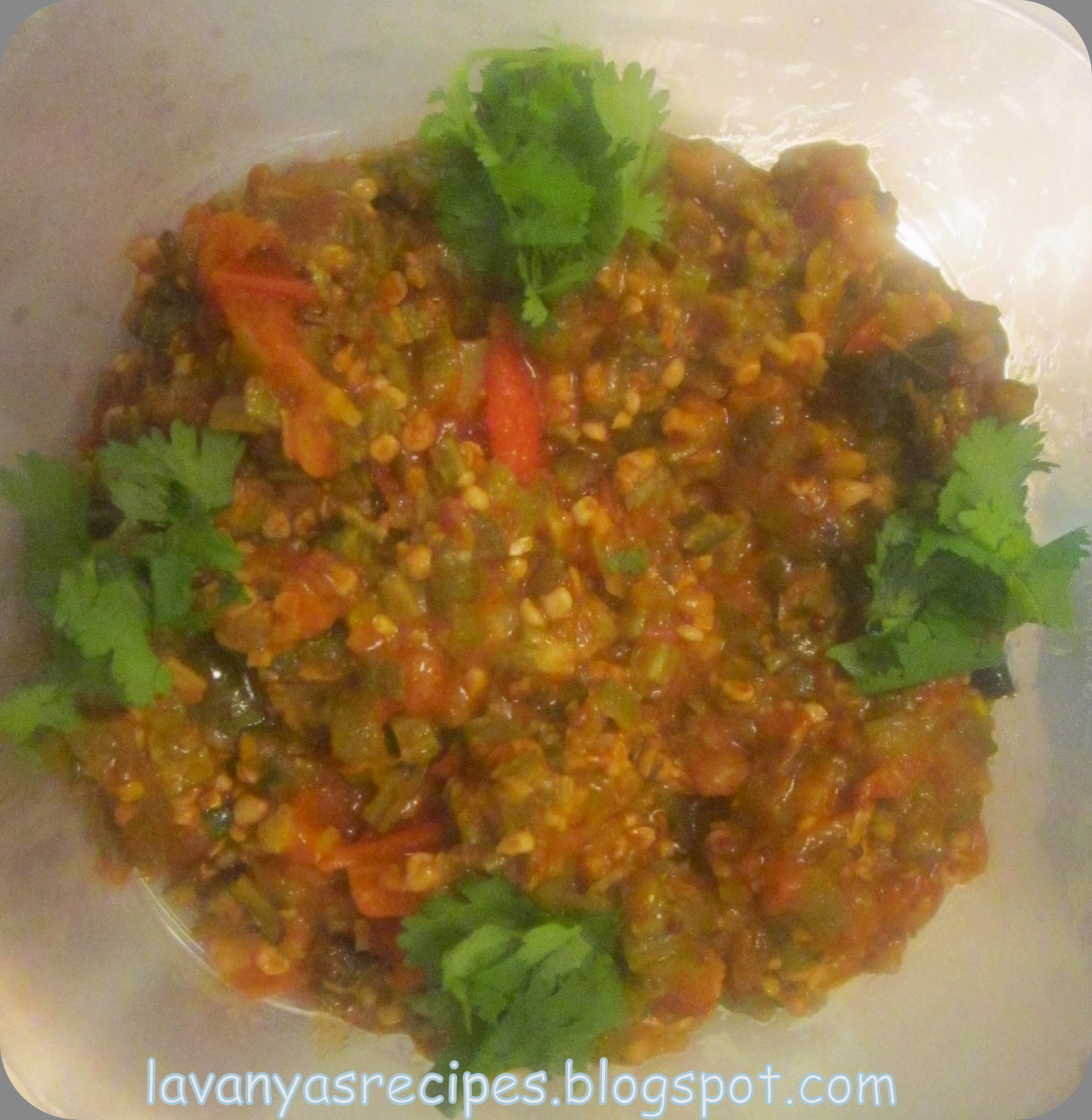 Mashed Ladies Finger Curry Diva Likes