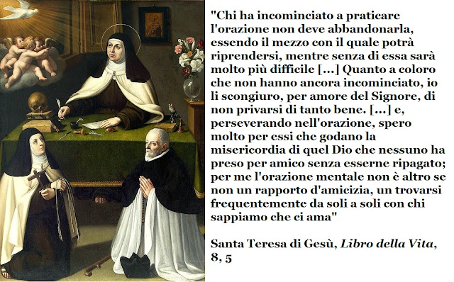 Santa Teresa D Avila Frasi Scuola Ecclesia Mater: Due aforismi di S. Teresa di Gesù (d'Avila