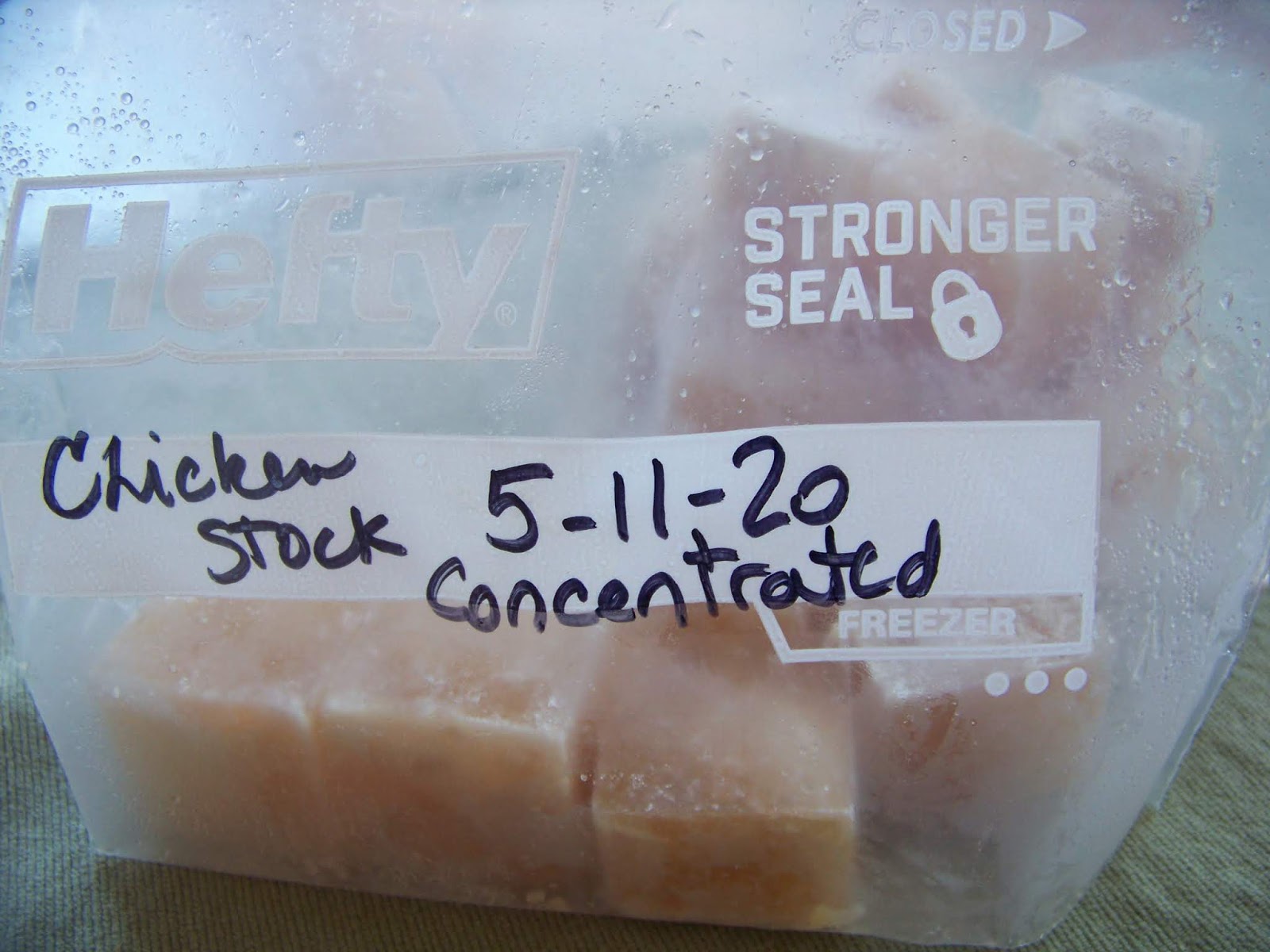 Homemade Chicken Stock Crock pot easy Sid's Sea Palm Cooking