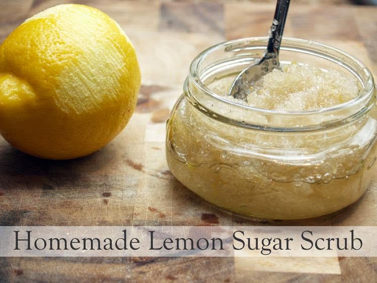 FashionFace Homemade Lemon Sugar Scrub