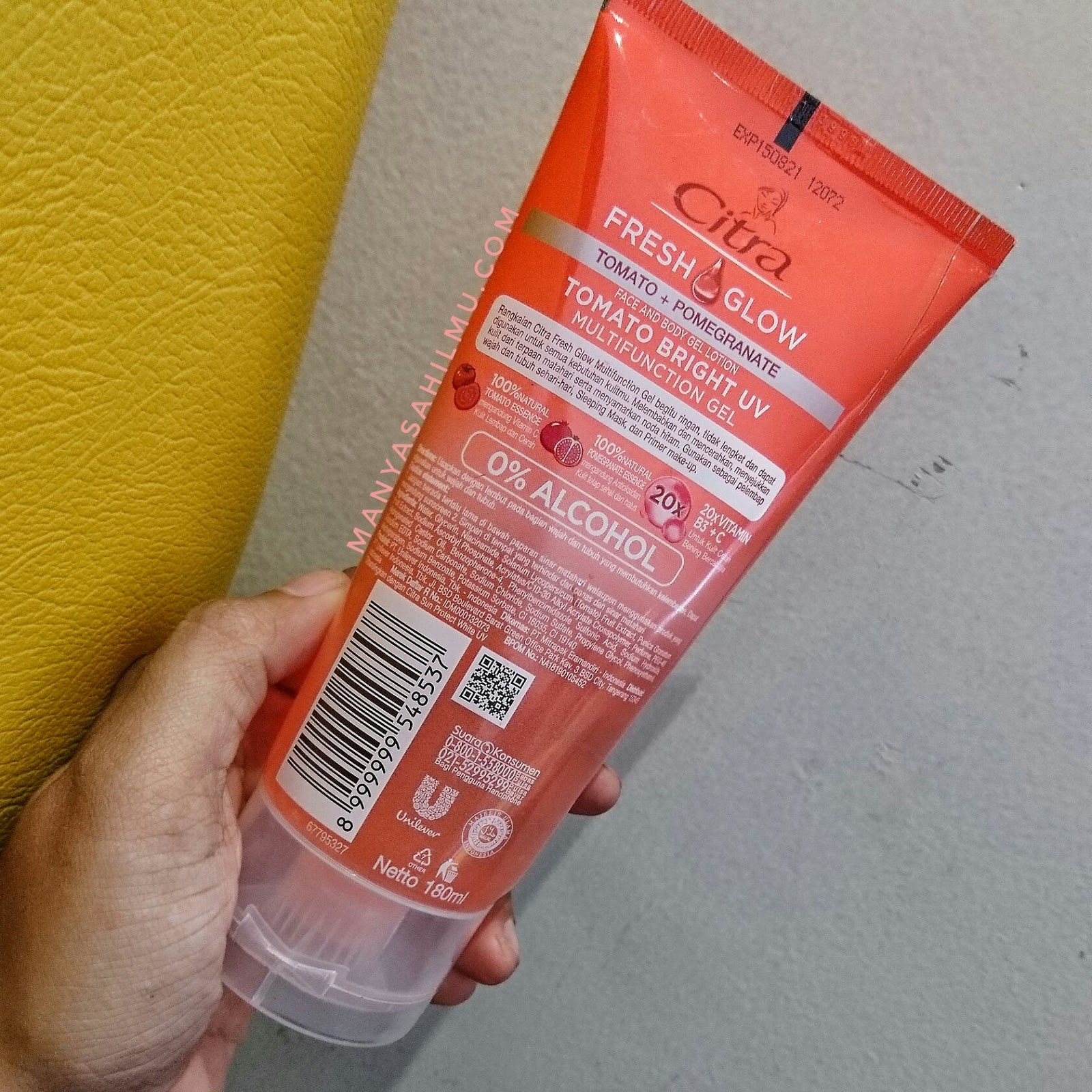 Citra Fresh Glow Multifunction Gel Tomato Bright UV Face & Body Gel