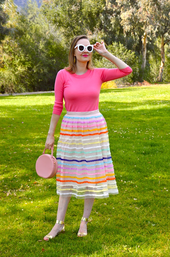 J Crew Rainbow Tulle Skirt - Fashion