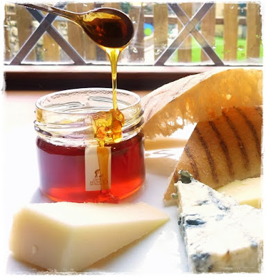white truffle honey with cheeses
