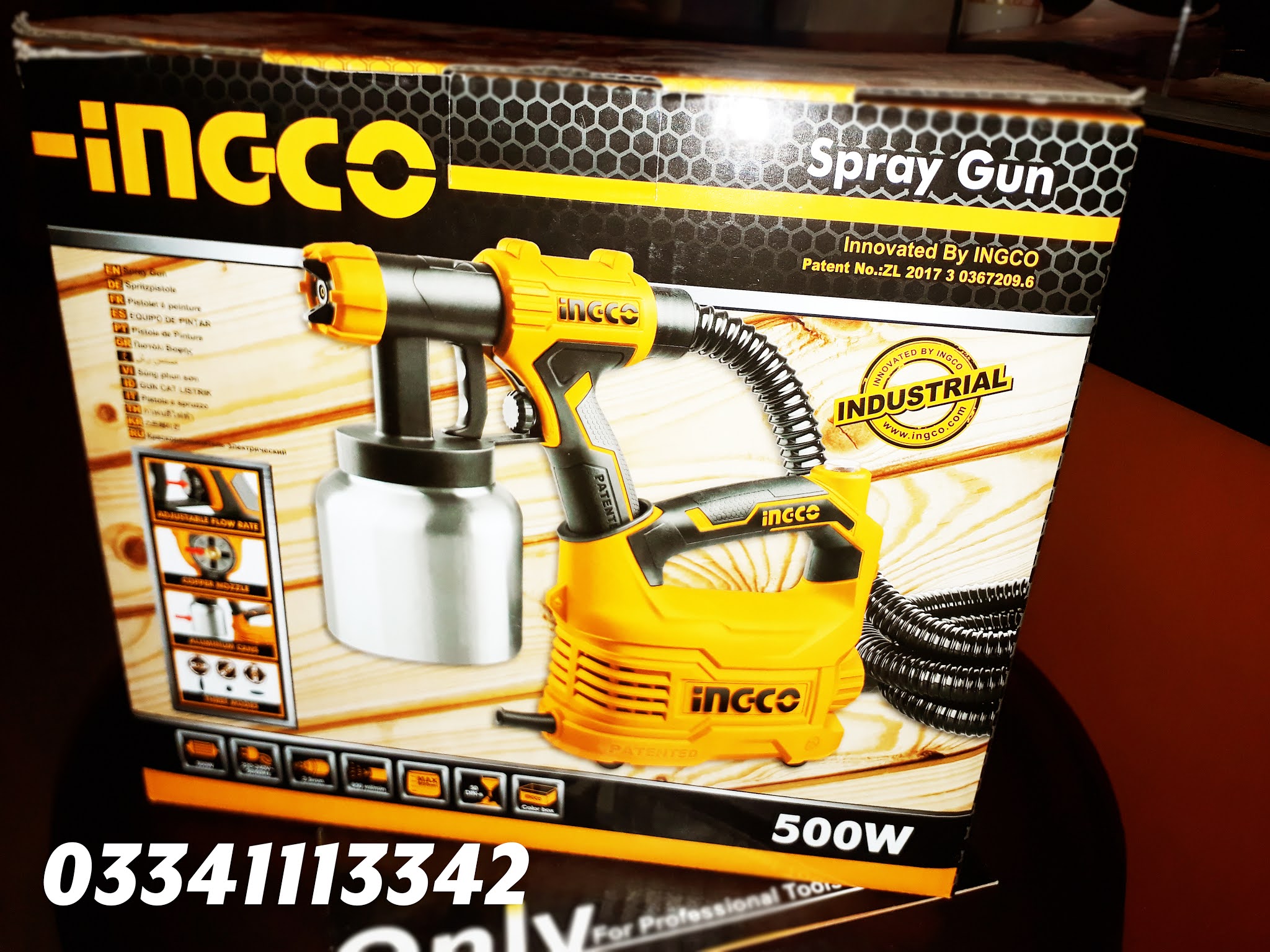 ingco paint spray machine 500w spray paint machine price in pakistan
