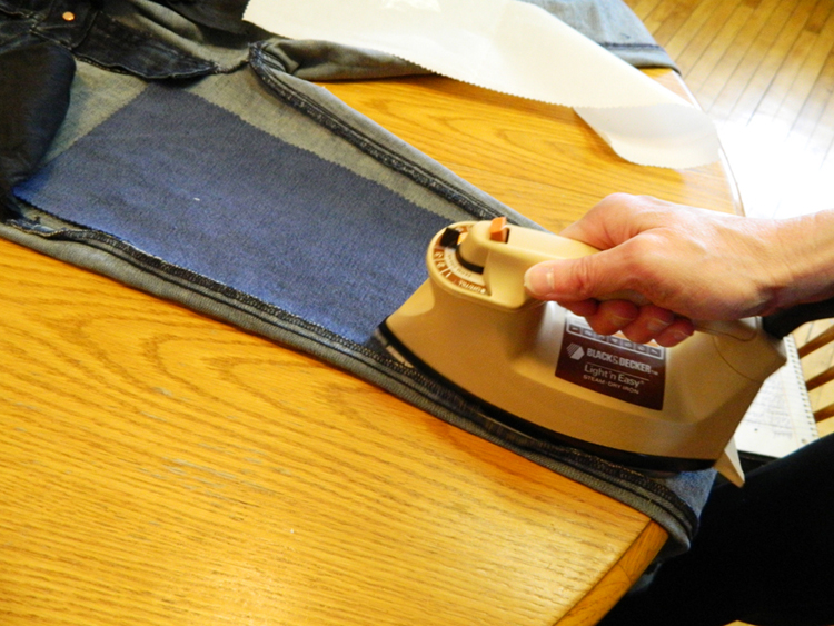 Landi Raemi No Sew Patched Jeans