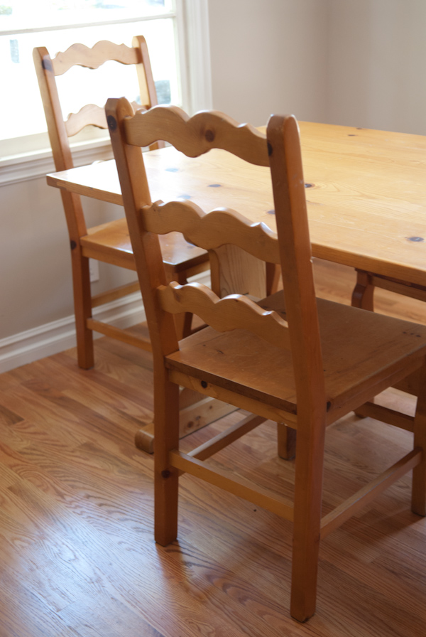 heygreenie handmade pine kitchen table