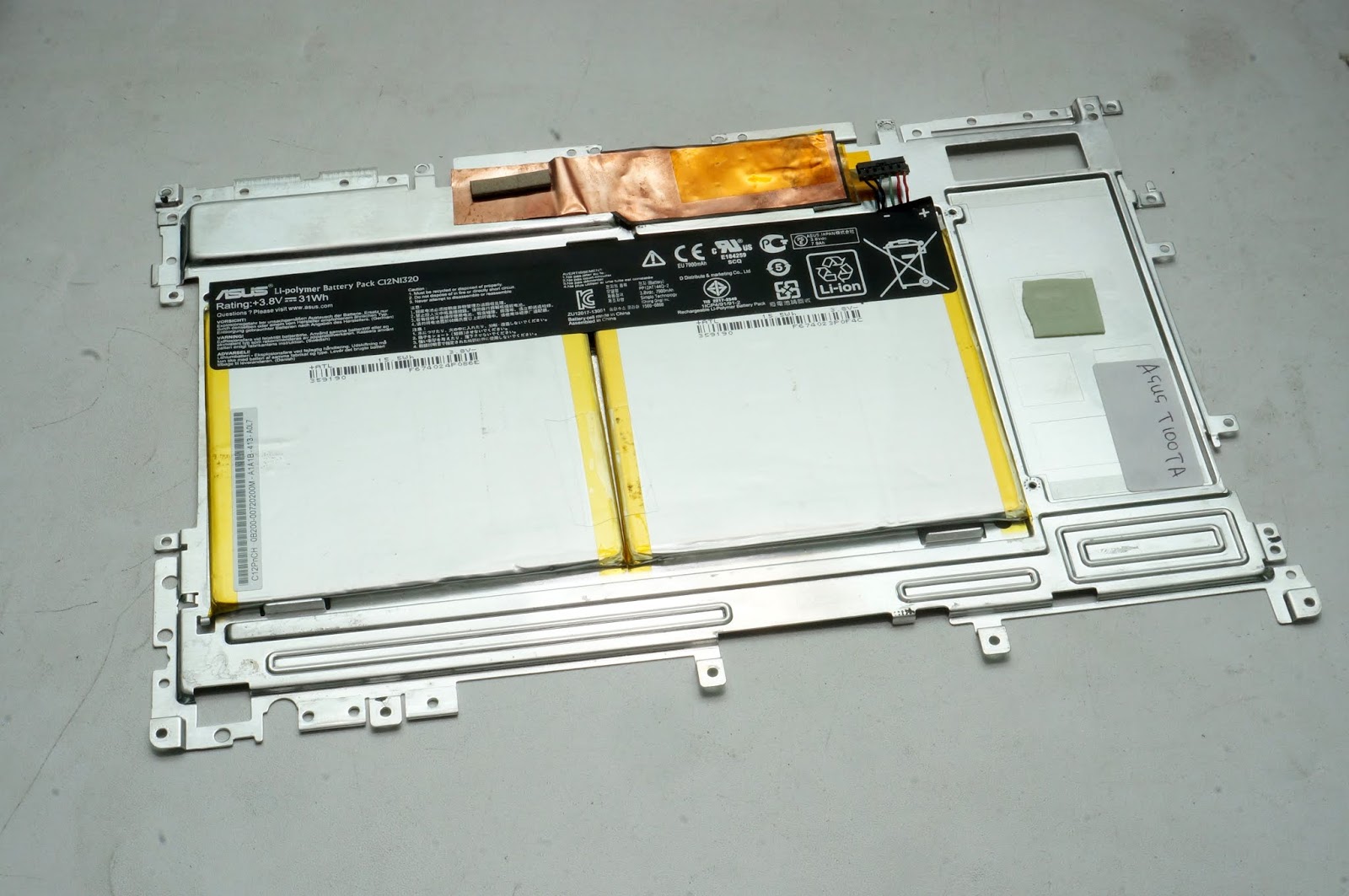 Jual Baterai Battery ASUS TRANSFORMER T100 T100T C12N1320 10.1 Inch