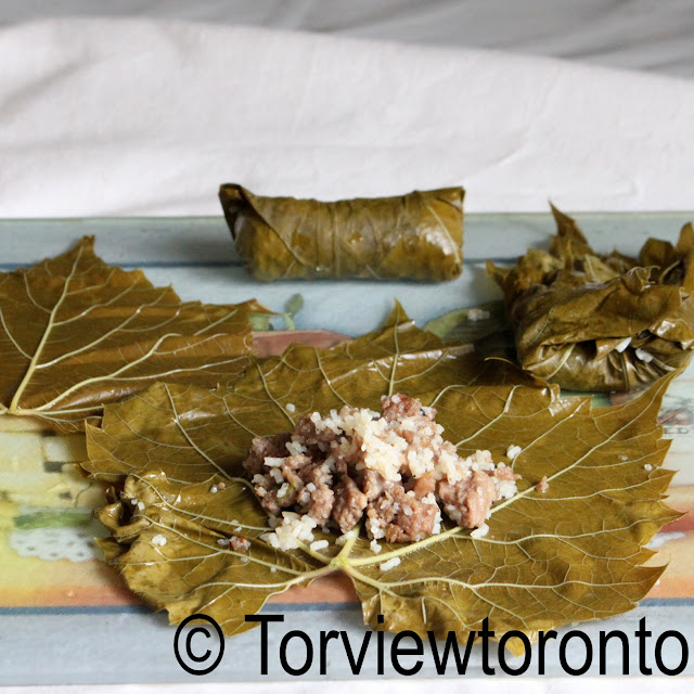 Grape leaf rolls