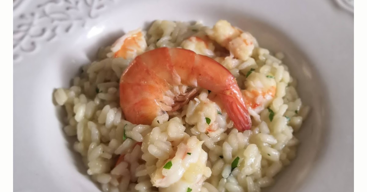 Risotto con gamberi (senza lattosio) Le ricette di Anna e Flavia