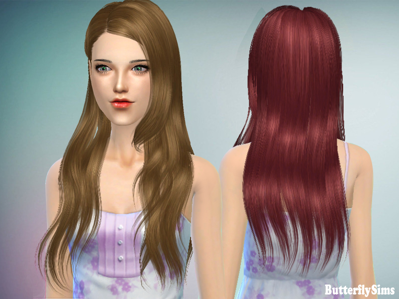 My Sims 4 Blog Butterflysims 147 Hair For Females