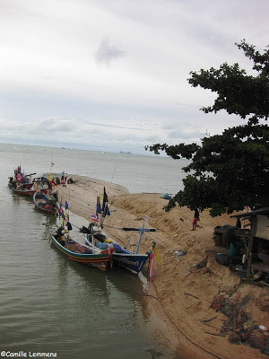 Next to the Seatran pier in Bang Rak