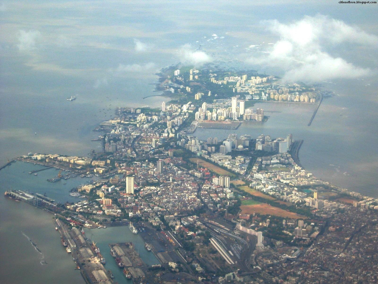 Mumbai Wonderful Indian City Beautiful Skyline View Maharashtra India Hd Desktop Wallpaper Image