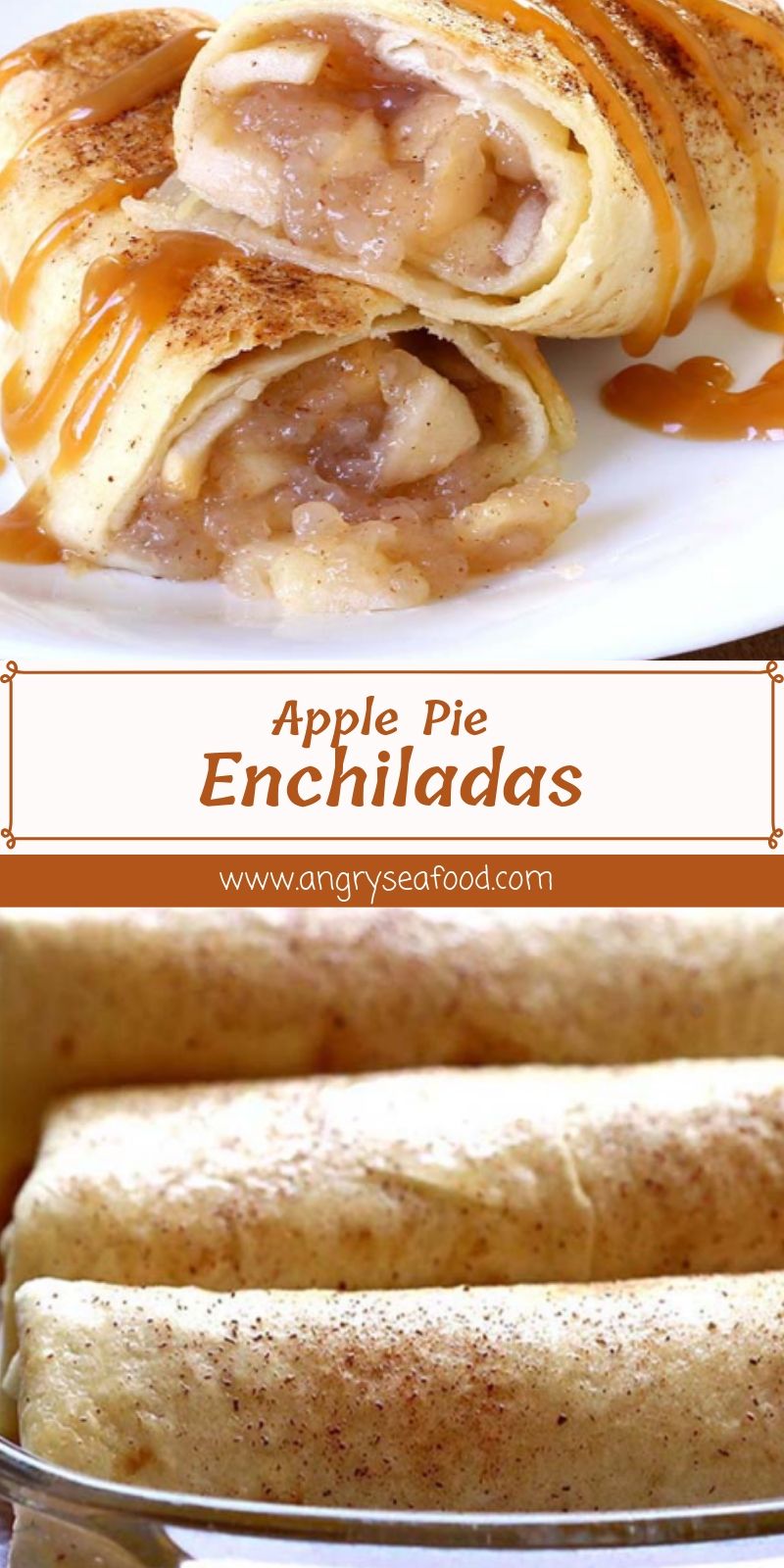 Apple Pie Enchiladas