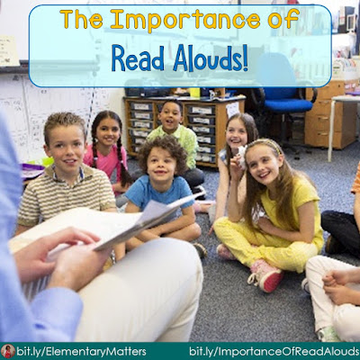 The Importance of Read Alouds: Reading aloud has many benefits. Here are 15!