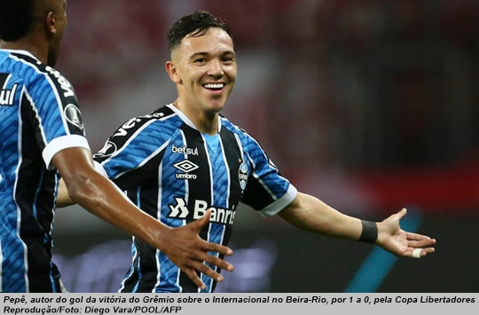 www.seuguara.com.br/Pepê/Grêmio/Copa Libertadores 2020/