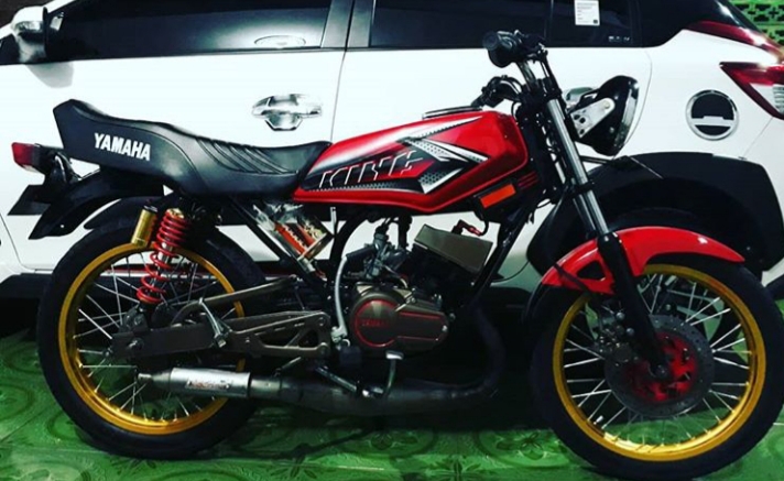 Modifikasi Rx King Warna Merah Original / Polos / Marun / Ferari / Doff