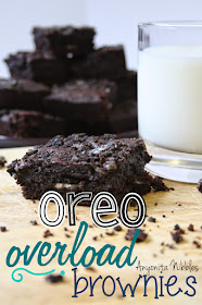#Oreo overload #brownies by www.anyonita-nibbles.co.uk