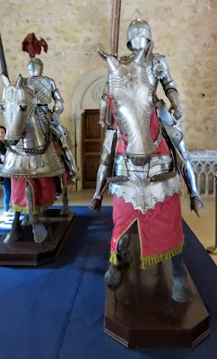 Medieval armour at the Alcazar de Segovia