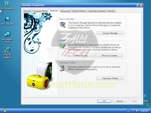 Windows XP Luxury PLUS - Thế giới công nghệ Windows XP Luxury PLUS - Thế giới công nghệ