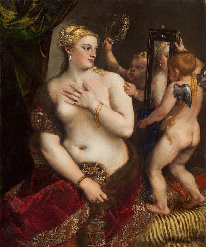 Венера перед зеркалом. 1554г. Тициан Venus in Front of the Mirror