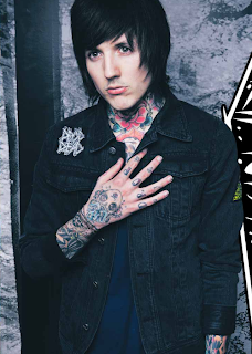 Oliver sykes hair and tattoo |Bring me The Horizon - Dropdead