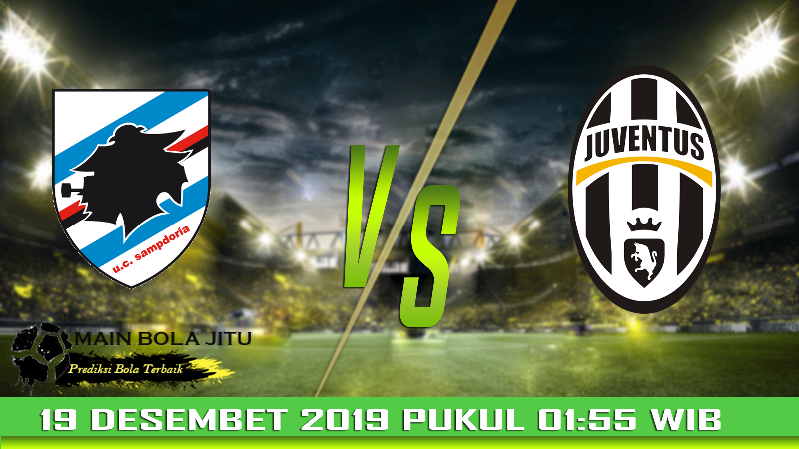 Prediksi Skor Sampdoria vs Juventus tanggal 19-12-2019