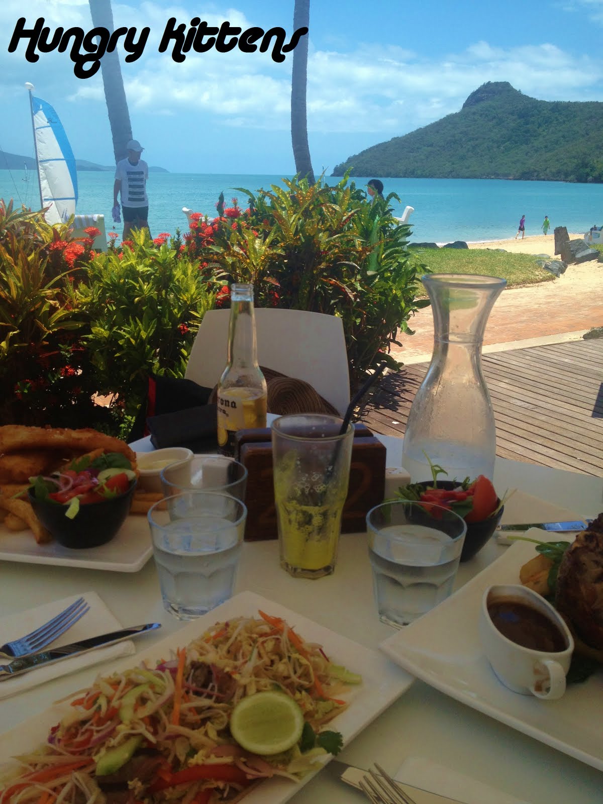 Hungry Kittens Lunch at Sail Restaurant, Hamilton Island