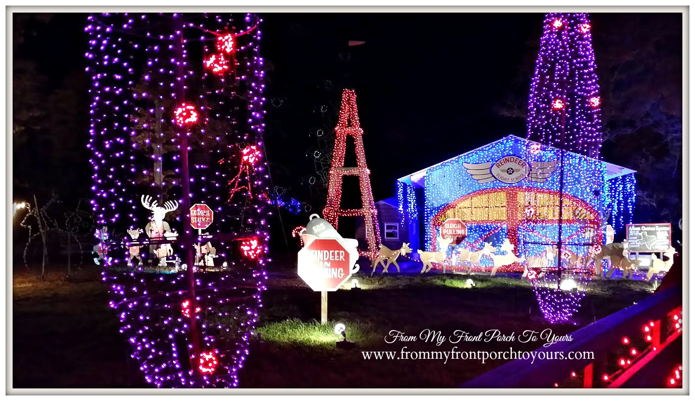 Santa's Wonderland College Station-Christmas Lights- From My Front Porch To Yours