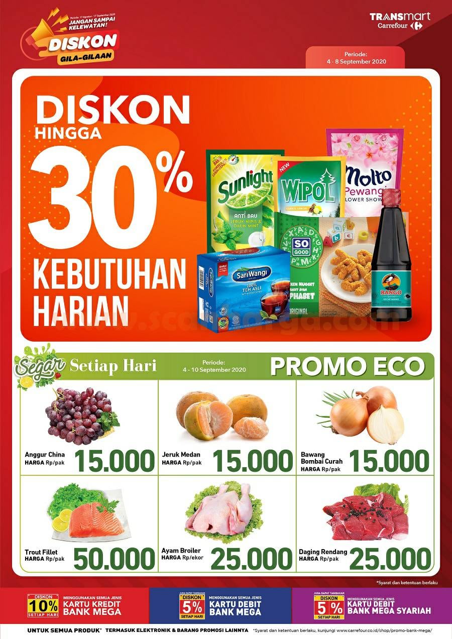 Katalog Promo Carrefour Weekend 4 - 8 September 2020 - scanharga