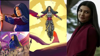 Sushmita sen 'aarya' Sushmita sen 'aarya' got animated version