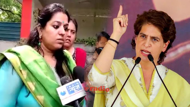 कानपुर की घटना पर प्रियंका के हमले का यूपी महिला आयोग उपाध्यक्ष ने किया विरोध 3 priyanaka sushama