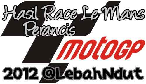 Hasil Balap motoGP Le Mans 2012 Podium Race moto2 moto3 Lengkap