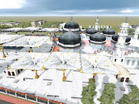 Melihat Masjid Raya Baiturrahman Sedang Berbenah