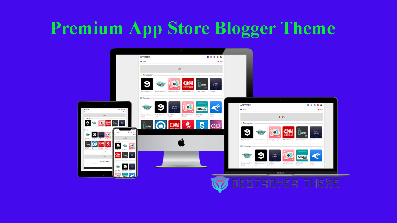 Premium App Store Blogger Template