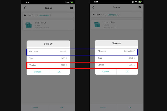 membuka file dwg autocad menggunakan hp