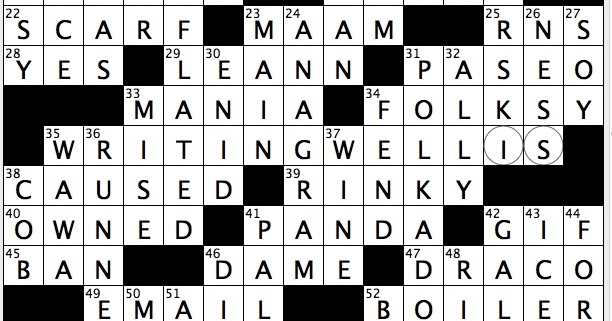 Rex Parker Does the NYT Crossword Puzzle: East Coast 7 Eleven Rex Parker Does the NYT Crossword Puzzle: East Coast 7 Eleven