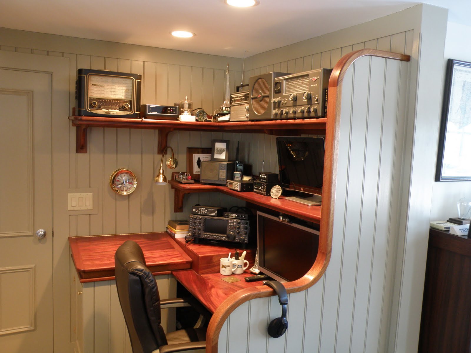 Rocket Brand Studios The Desk for the Ham Radio Guy