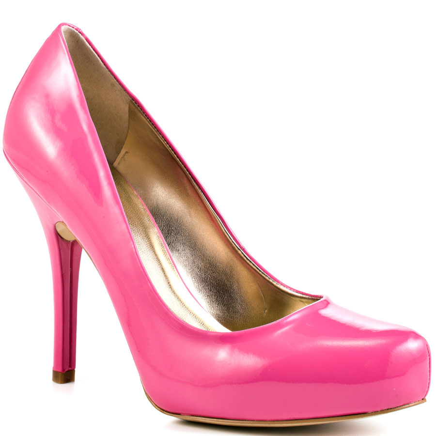 escarpins vernis rose