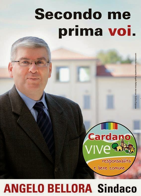 Cardano Vive Responsabilità e Bene Comune ANGELO SINDACO!