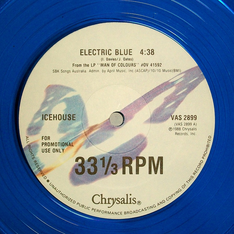On The Road Again Icehouse "Electric Blue (Single & Video)"