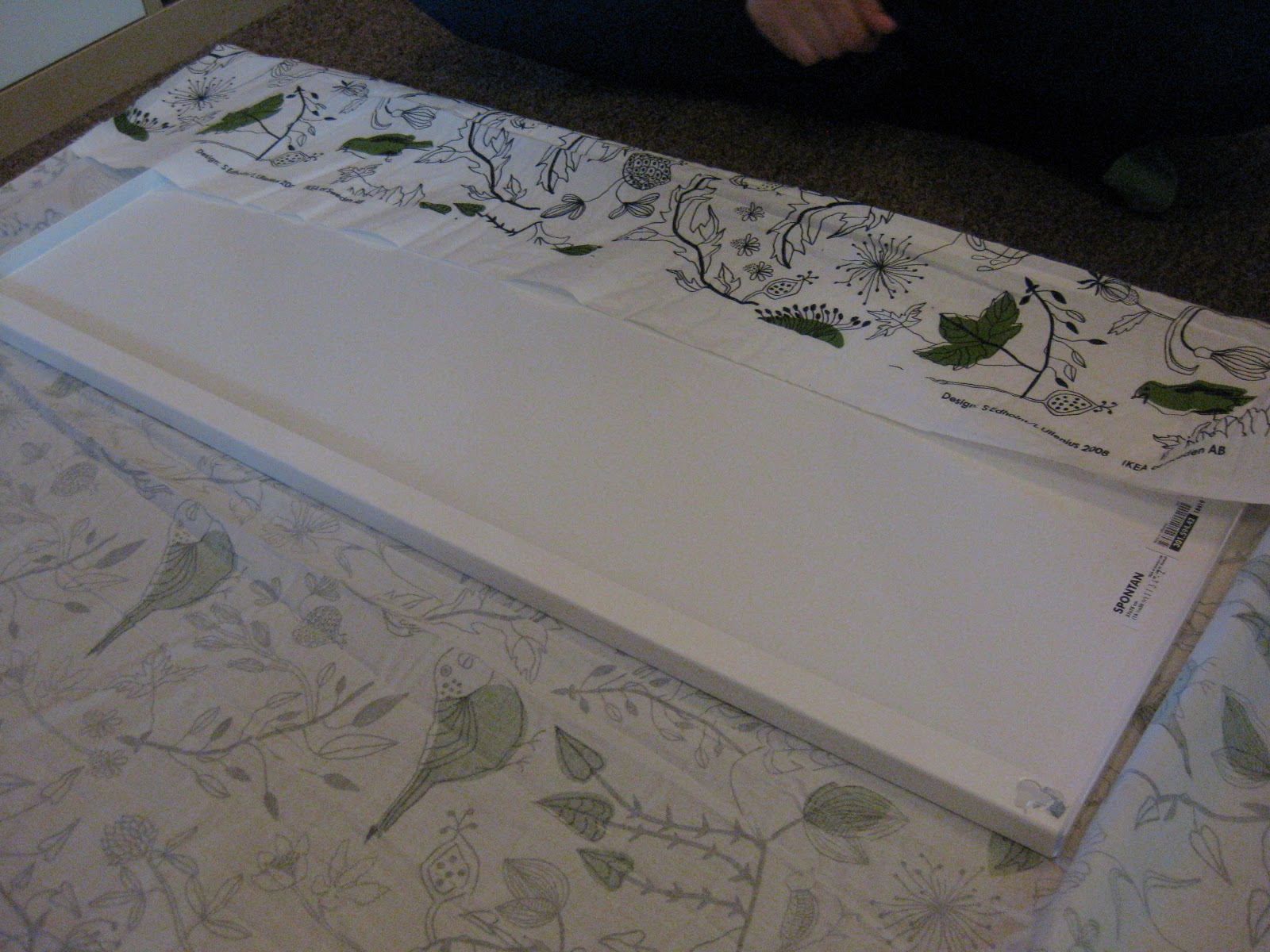 Home Hacking and Automation IKEA hack Decorating a SPONTAN notice board