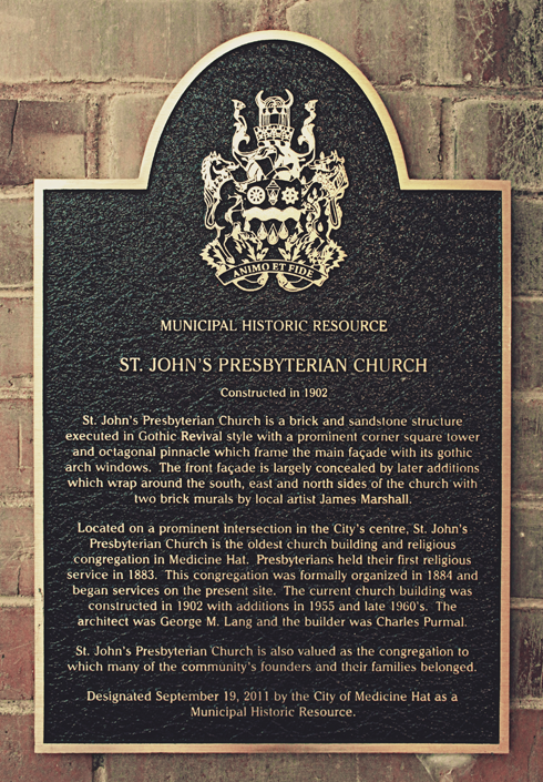 St. Johns Church Medicine Hat Alberta